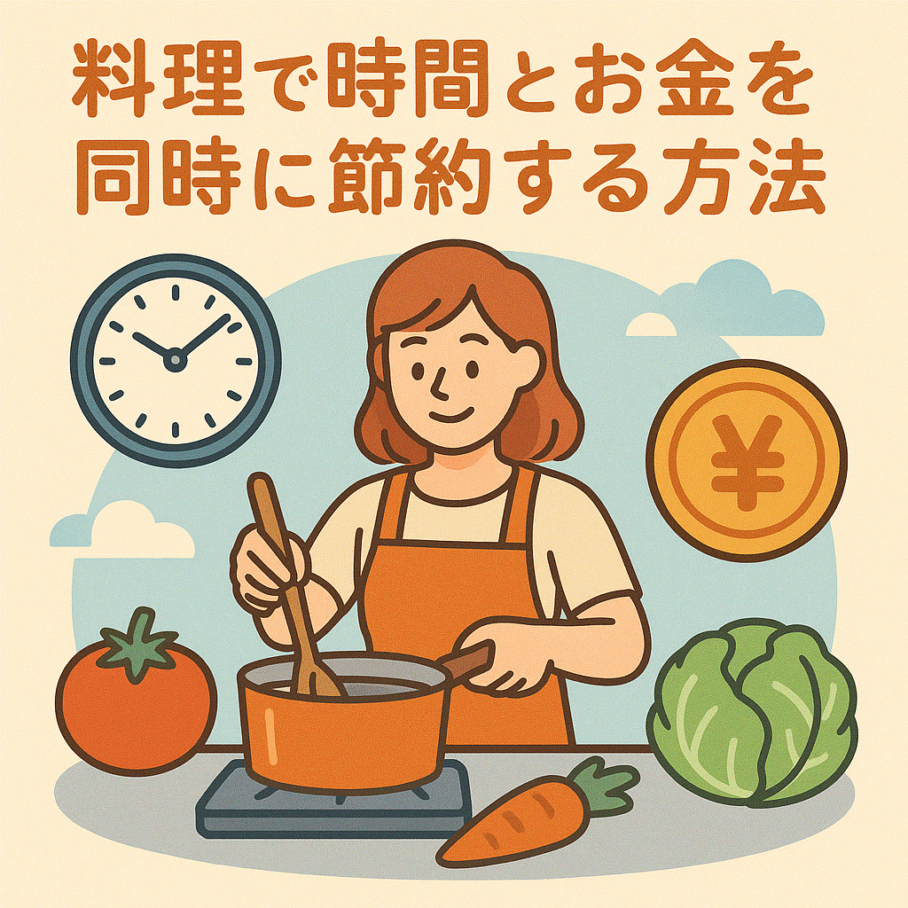 料理の買い物・調理・保存を仕組み化して、時間と食費を節約するコツをまとめた記事